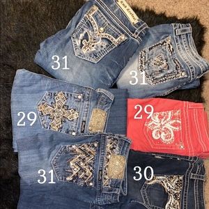 Rock Revival & Miss Me jeans